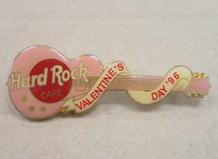 Tokyo 1996 Valentine Pink Les Paul w/White Banner LE500 FC Parry